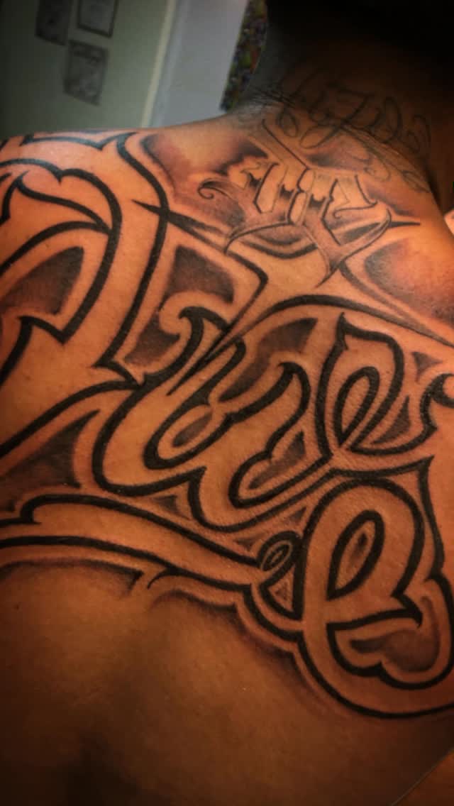 Tatuaje en proceso